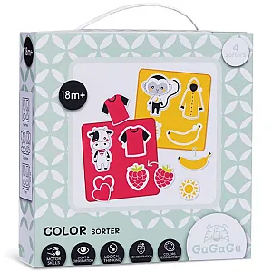 GaGaGu Bébi Puzzle – Színek, 4 darabos készlet GGG0327