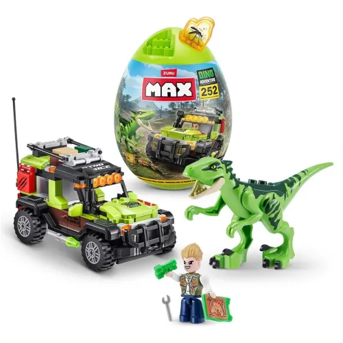 Zuru MAX Dino Adventure ou-capsulă cu dinozaur – 252 piese