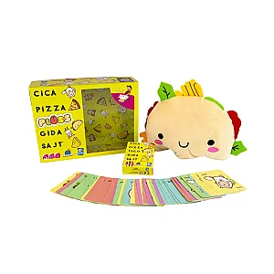 Cica Pizza Plüss Gida Sajt