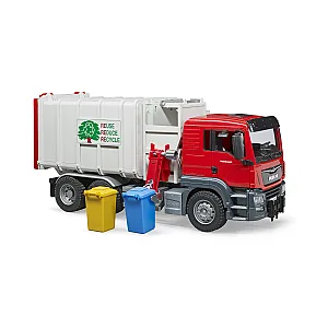 Bruder camion de gunoi MAN TGS cu încărcare laterală (03761)