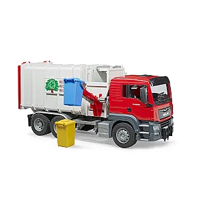 Bruder camion de gunoi MAN TGS cu încărcare laterală (03761)