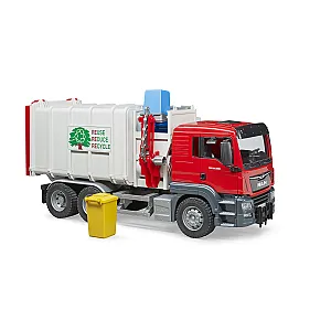 Bruder camion de gunoi MAN TGS cu încărcare laterală (03761)