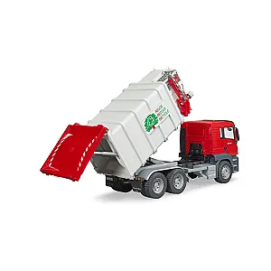 Bruder camion de gunoi MAN TGS cu încărcare laterală (03761)