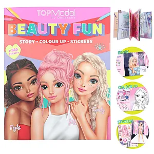 TOPModel Szépség színező és matricás könyv 1-13137