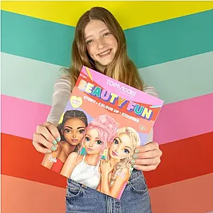 TOPModel Szépség színező és matricás könyv 1-13137