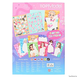 TOPModel számkódos matricás könyv 1-12485