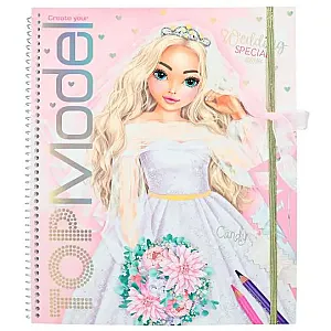 TOPModel esküvői színező és tervező könyv 1-12393