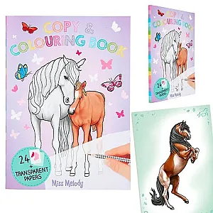 TOPModel carte de colorat Miss Melody  1-12179