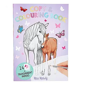 TOPModel carte de colorat Miss Melody  1-12179