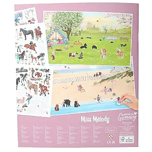 TOPModel Miss Melody – carte cu autocolante 1-13028