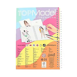 TOPModel Zseb színezőkönyv 1-13166