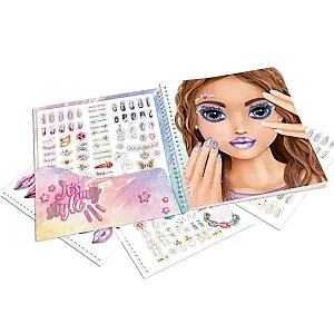 TOPModel Style Me Up – carte cu autocolante 1-13437
