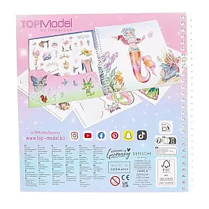 TOPModel Dress Me Up Fantasy carte cu autocolante 1-13439