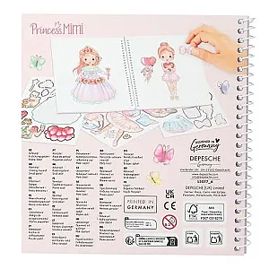 TOPModel Princess Mimi – carte cu autocolante  1-13577