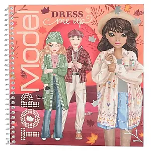 TOPModel Cosy öltöztetős matricás könyv 1-13573