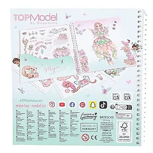 TopModel Fantasy öltöztető matricás könyv 1-13805