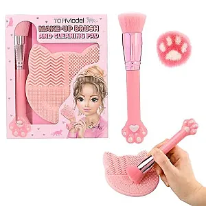 TOPModel Set de frumusețe cu perie și suport de curățare 1-13253