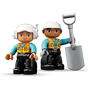 LEGO® DUPLO 10931 – Camion și excavator pe șenile