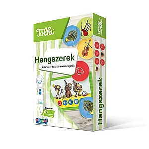 Tolki interaktív memóriajáték - Hangszerek în limba maghiară