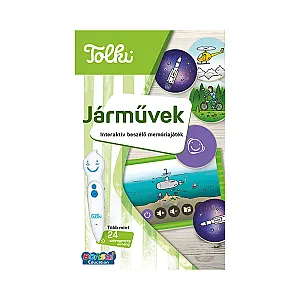 Tolki interaktív memóriajáték - Járművek 