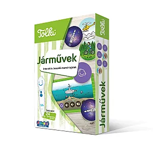 Tolki interaktív memóriajáték - Járművek 