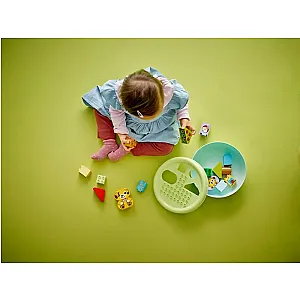 LEGO® DUPLO 10441 – Sortator de forme: căsuța cățelușilor
