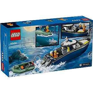 LEGO® City 60456 – Urmărire cu barca de poliție