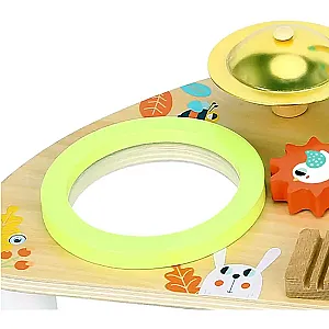Tooky Toy: Hangszeres játszóasztal és foglalkoztató fából