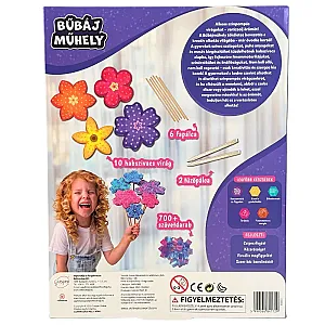 Bűbájműhely: Virágcsodák - set creativ (lb. maghiară)