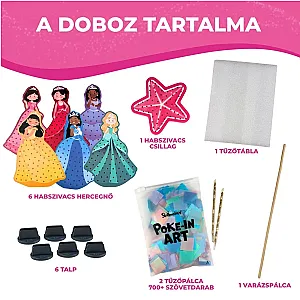 Bűbájműhely: Álomszép hercegnők - set creativ (lb. maghiară)