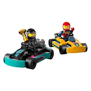 LEGO® City 60400 – Gokartok és versenyzők