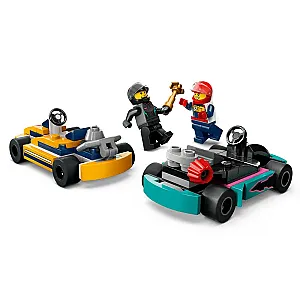 LEGO® City 60400 – Gokartok és versenyzők
