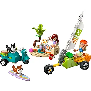 LEGO® Friends 42641 – Kutyás szörf- és robogókaland