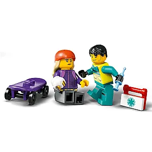 LEGO® City 60451 – Ambulanță de urgențe