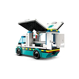 LEGO® City 60451 – Ambulanță de urgențe