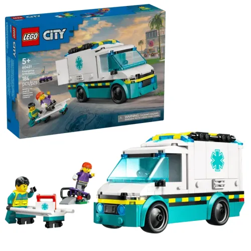 LEGO® City 60451 – Mentőautó