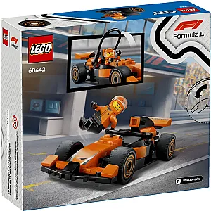 LEGO® City 60442 – Pilot F1® cu mașină de curse McLaren