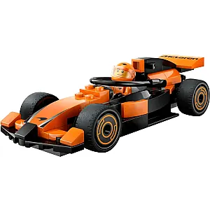 LEGO® City 60442 – Pilot F1® cu mașină de curse McLaren
