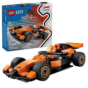 LEGO® City 60442 – Pilot F1® cu mașină de curse McLaren