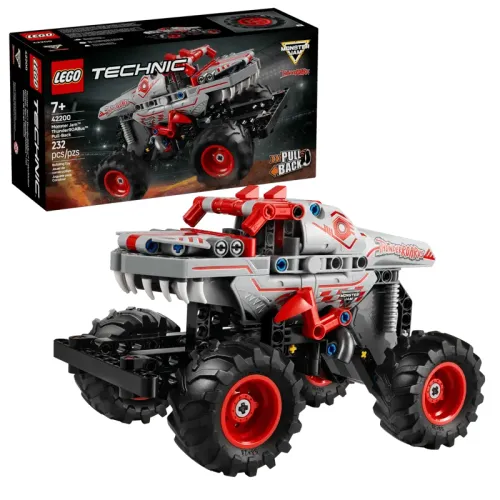LEGO® Technic 42200 – Monster Jam™ ThunderROARus™ cu motor cu arc