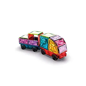 Geomag Magnetic Tiles Gems járművekkel (24 db)