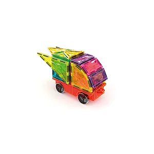 Geomag Magnetic Tiles Gems járművekkel (24 db)
