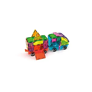 Geomag Magnetic Tiles Gems járművekkel (24 db)