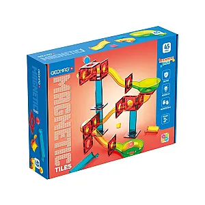 Geomag Magnetic Tiles mágneses golyópálya építőjáték (45 db)