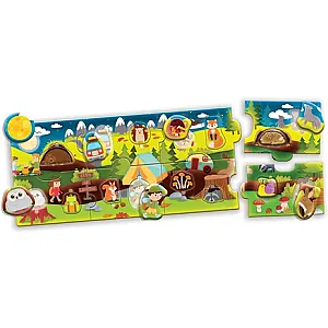 Carotina Baby puzzle panoramic – Pădure