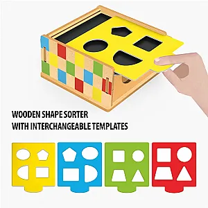 Headu – Sortator de forme din lemn Montessori