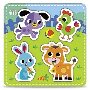 Kids Hits – Fa formaillesztő (Farm állatai)