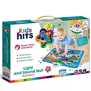 Kids Hits – Játszószőnyeg hang- és fényhatásokkal (Városi nyüzsgés)