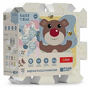 Trefl – Baba és Mackó habszivacs puzzle (8 db)