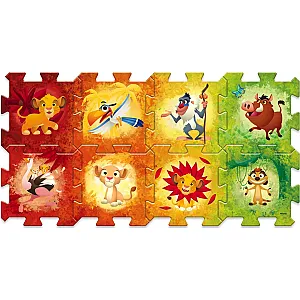Trefl – Puzzle din spumă Disney Regele Leu (8 piese)